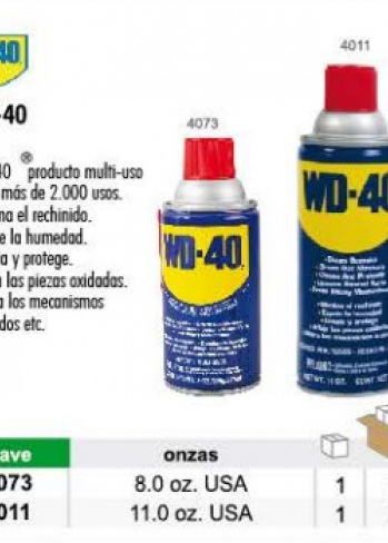 WD-40 multi usos