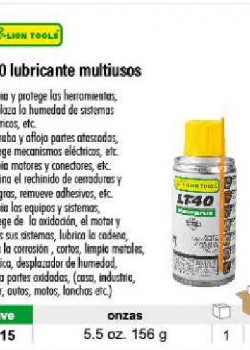 LT-40 lubricante multiusos